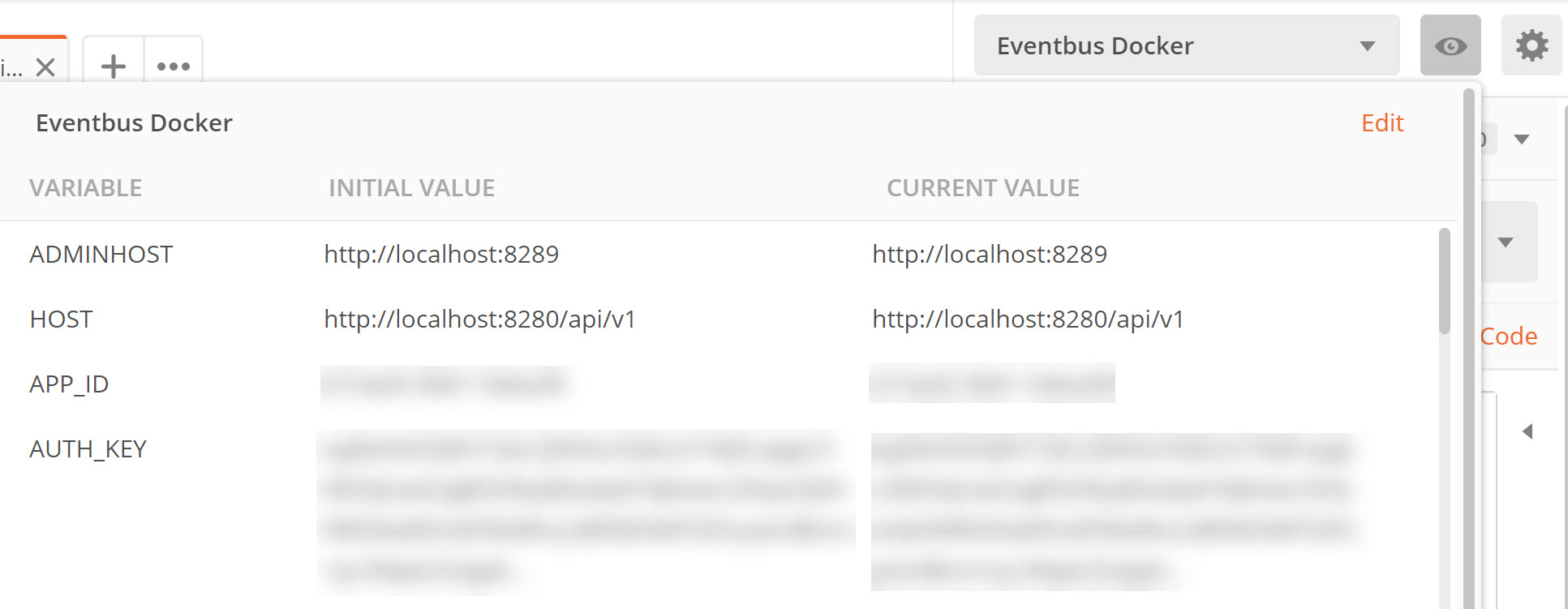 Postman Environments